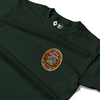 RUM KNUCKLES TRUE FIGHTING SPIRIT Long Sleeve Tee - Forest Green - detail