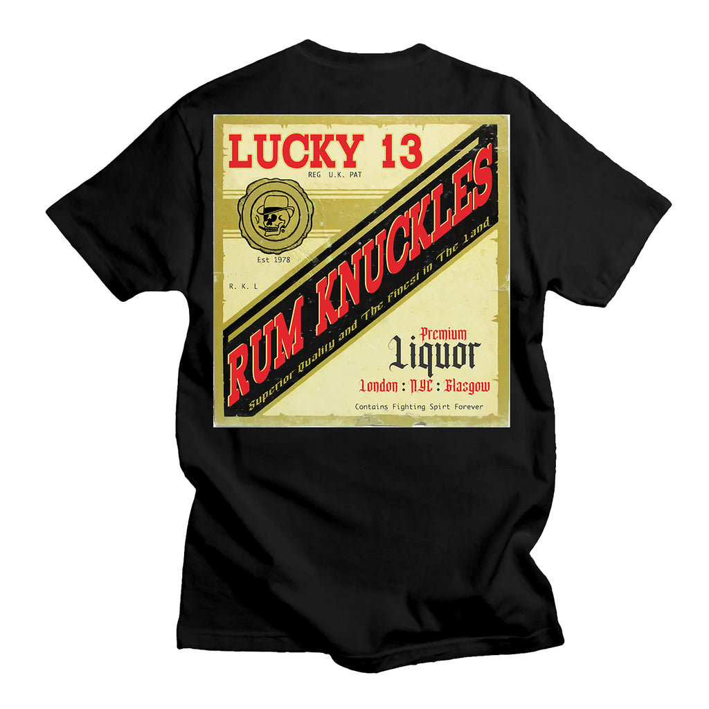 RUM KNUCKLES LIQUOR LABEL T-Shirt