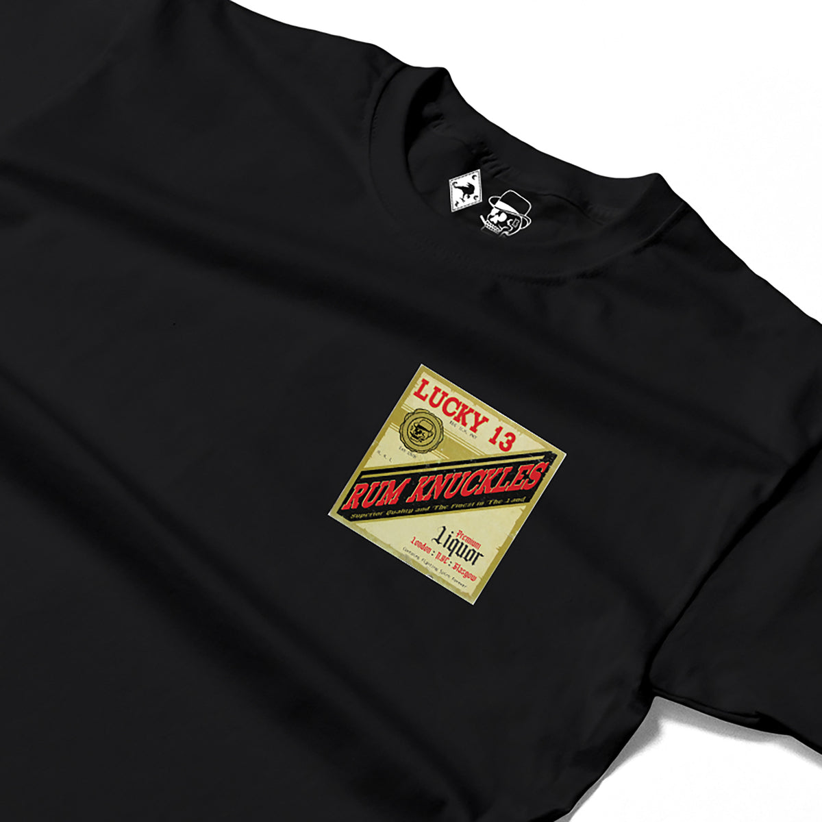 RUM KNUCKLES LIQUOR LABEL T-Shirt