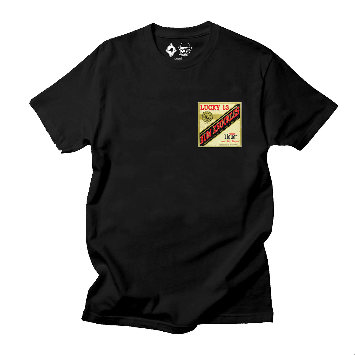RUM KNUCKLES LIQUOR LABEL T-Shirt
