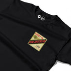 RUM KNUCKLES LIQUOR LABEL Long Sleeve Tee - Black - detail