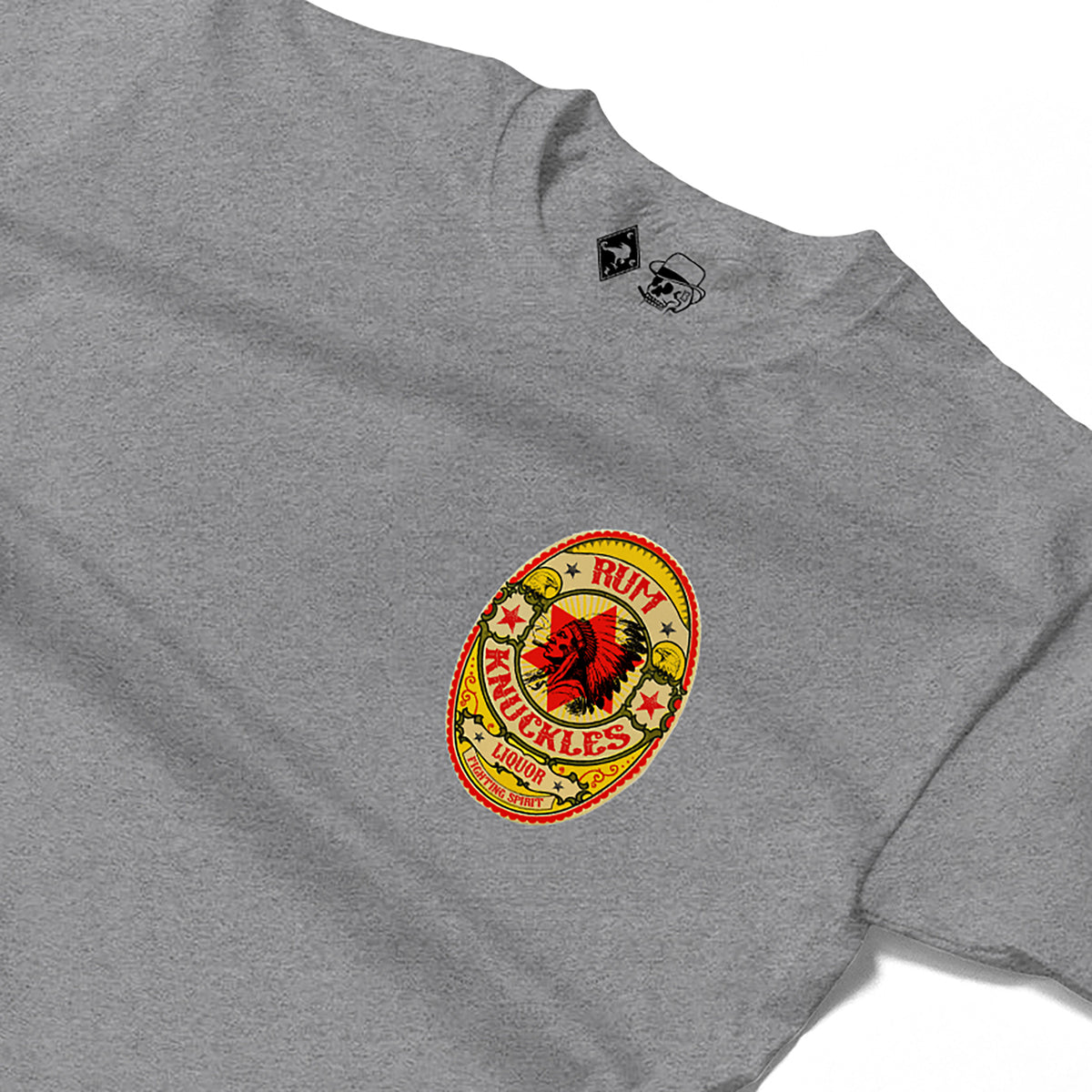 RUM KNUCKLES RK BADGE T-Shirt