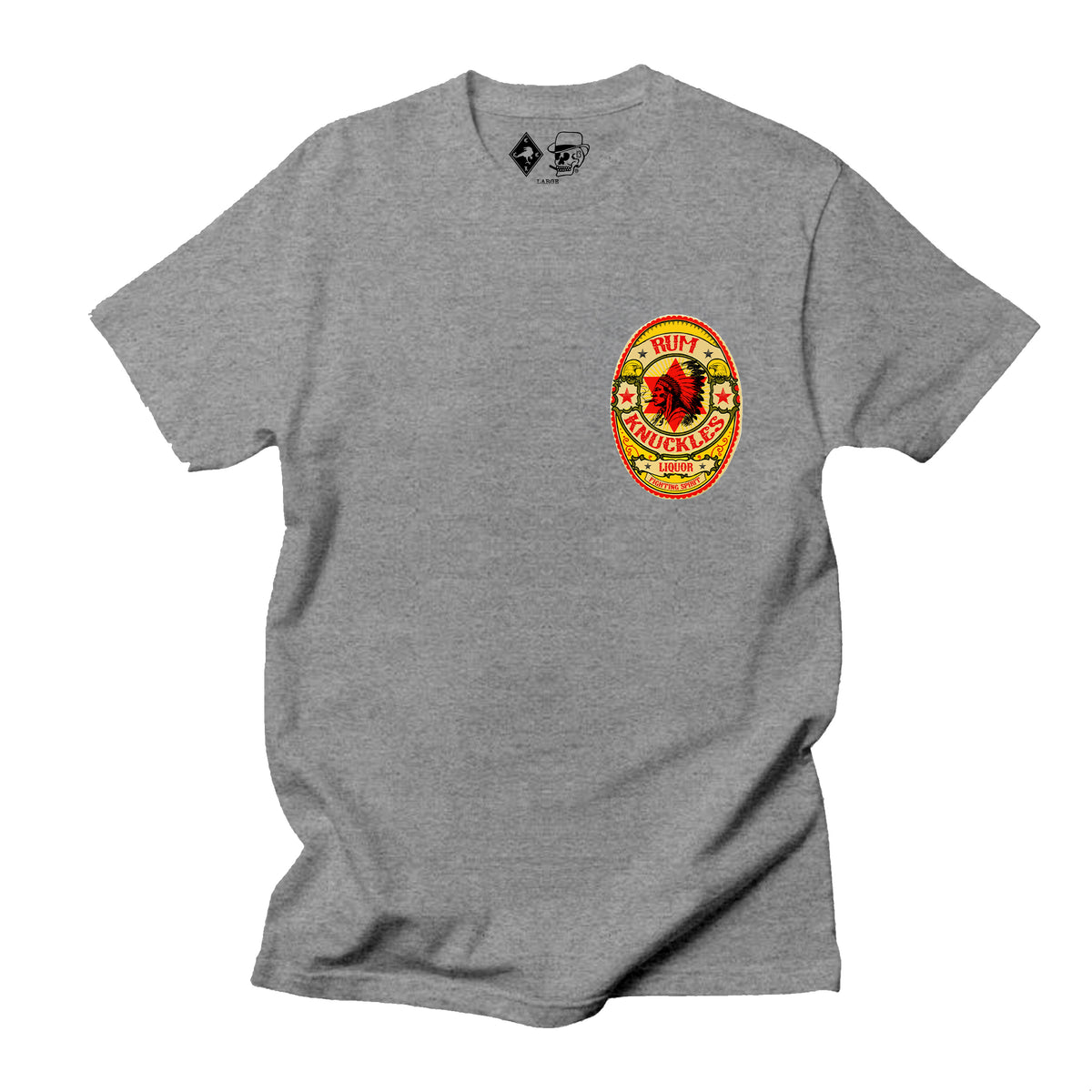 RUM KNUCKLES RK BADGE T-Shirt