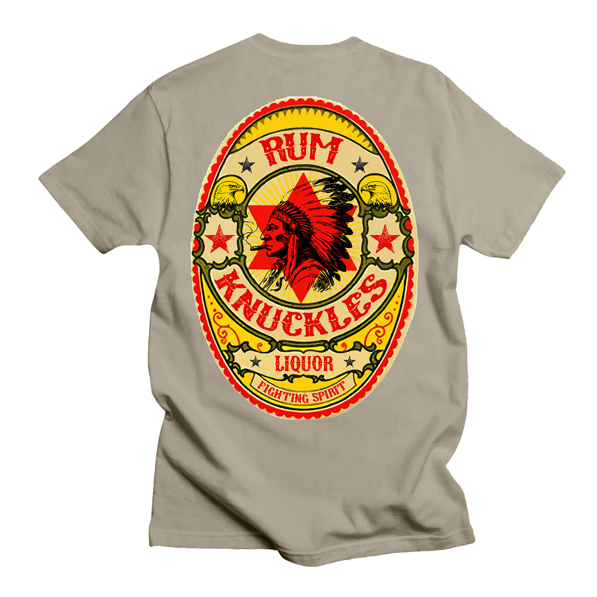 RUM KNUCKLES RK BADGE T-Shirt
