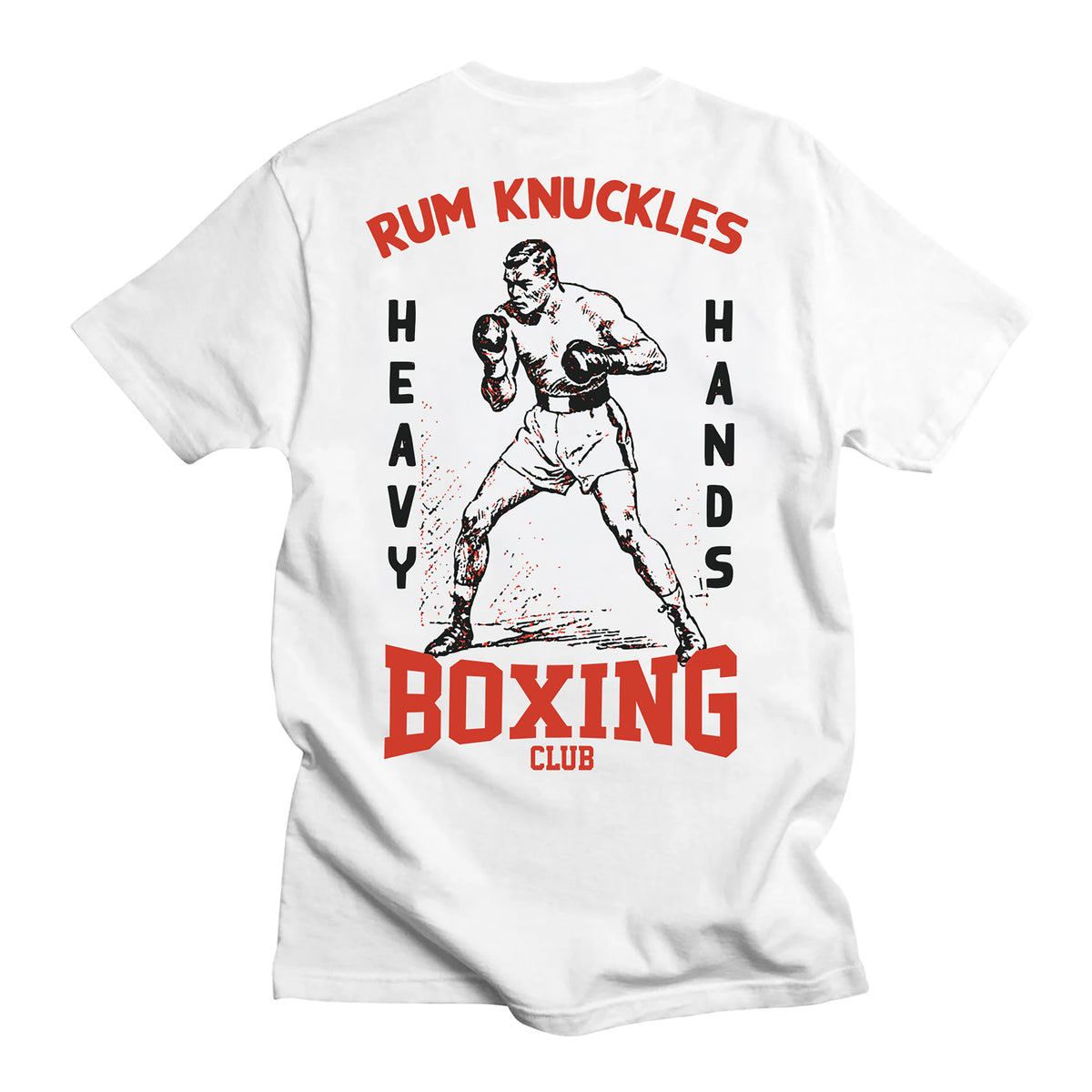 RUM KNUCKLES HEAVY HANDS T-Shirt