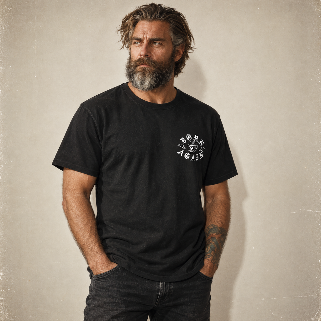 RUM KNUCKLES RK BORN AGAIN T-Shirt