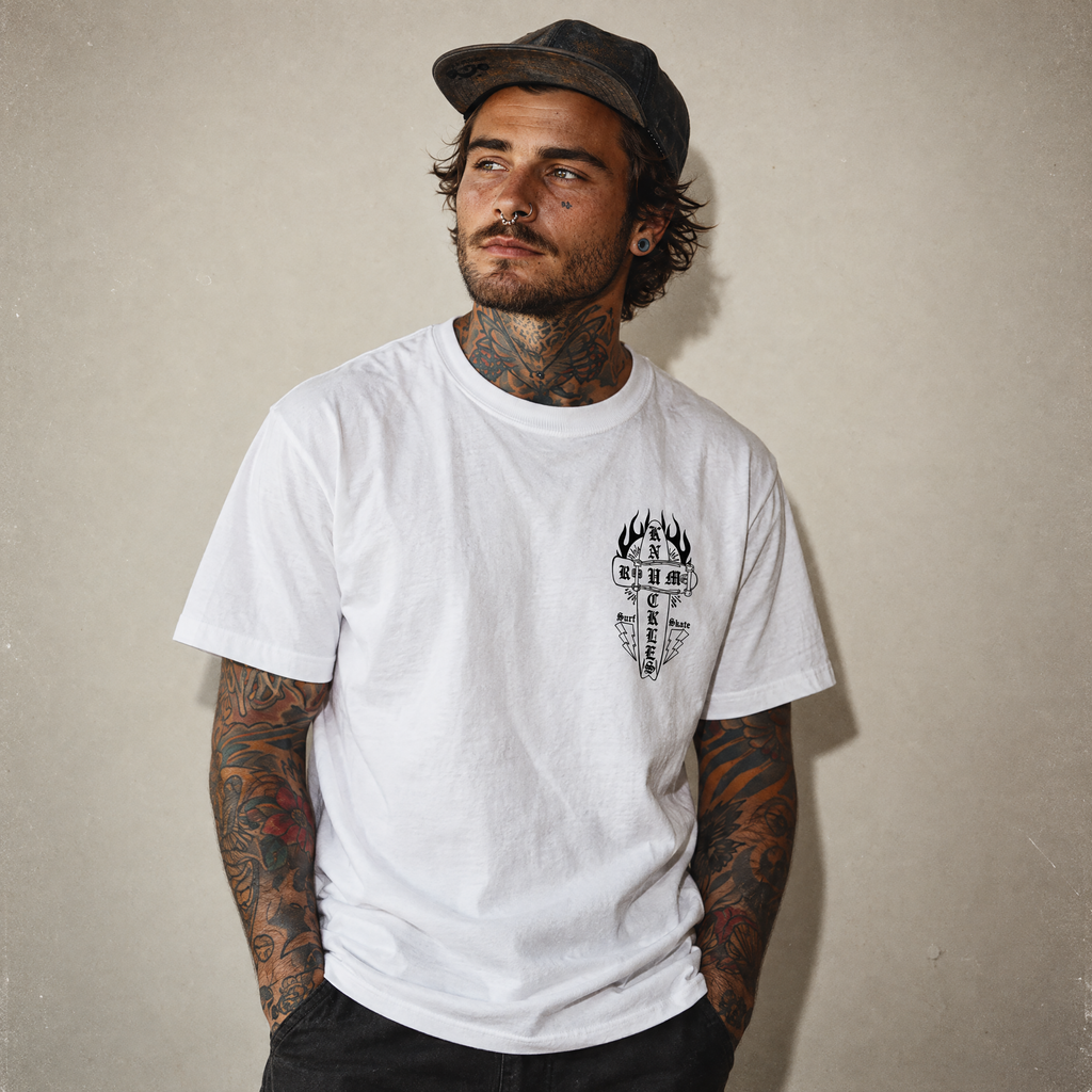 RUM KNUCKLES SKATE RATS T-Shirt