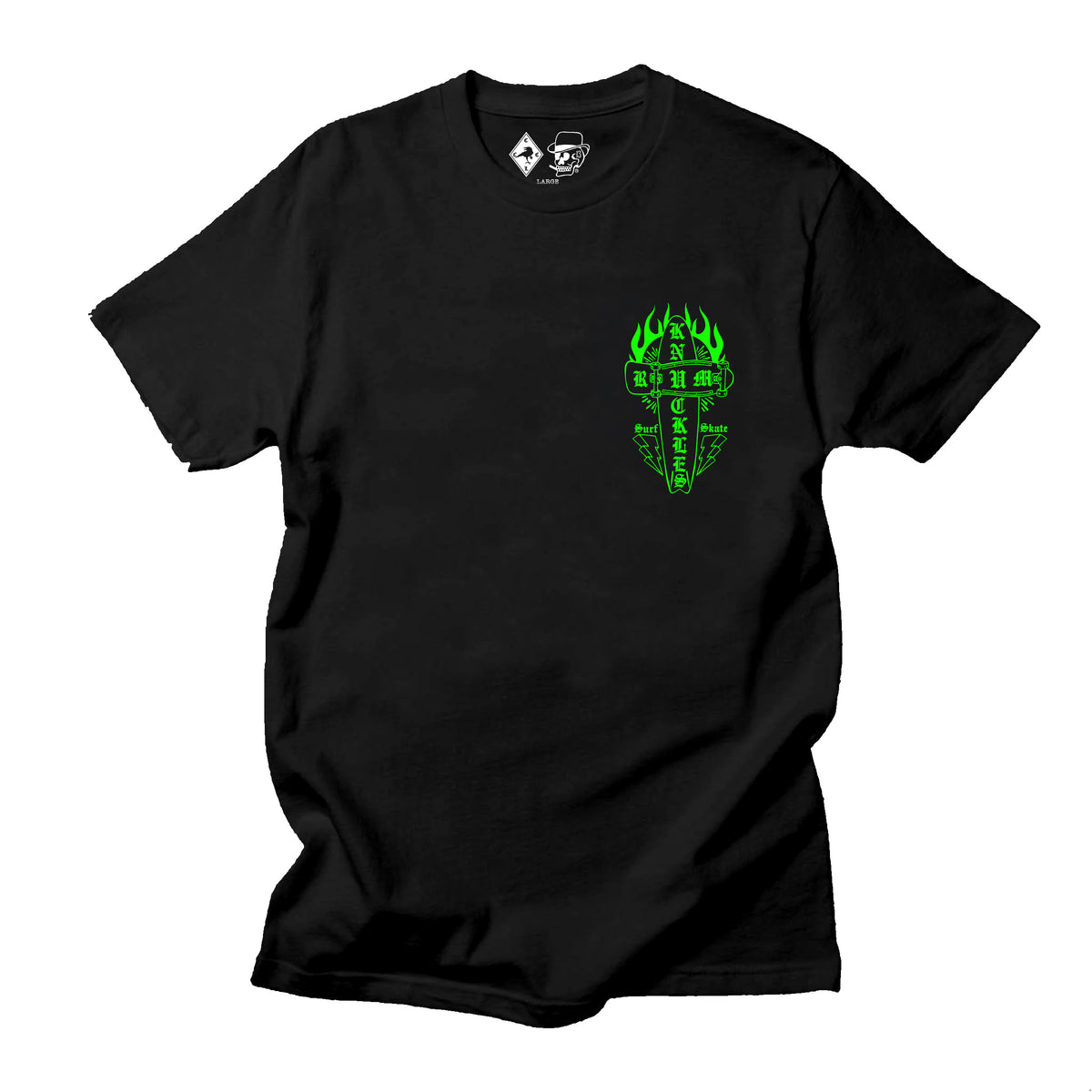 RUM KNUCKLES SKATE RATS T-Shirt