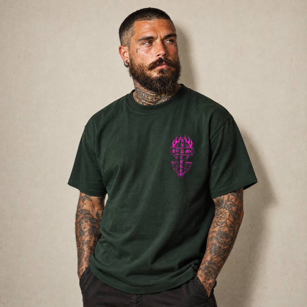 RUM KNUCKLES SKATE RATS T-Shirt