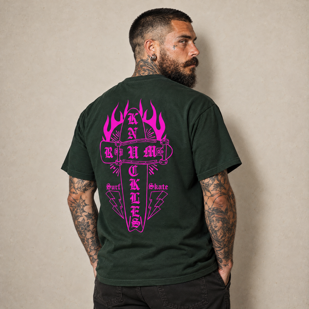 RUM KNUCKLES SKATE RATS T-Shirt