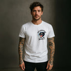 Rum Knuckles - Panther T-Shirt - White