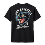 Rum Knuckles - Panther T-Shirt - Black