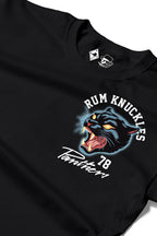 Rum Knuckles - Panther T-Shirt - Black