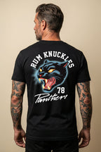 Rum Knuckles - Panther T-Shirt - Black