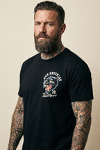 Rum Knuckles - Panther T-Shirt - Black