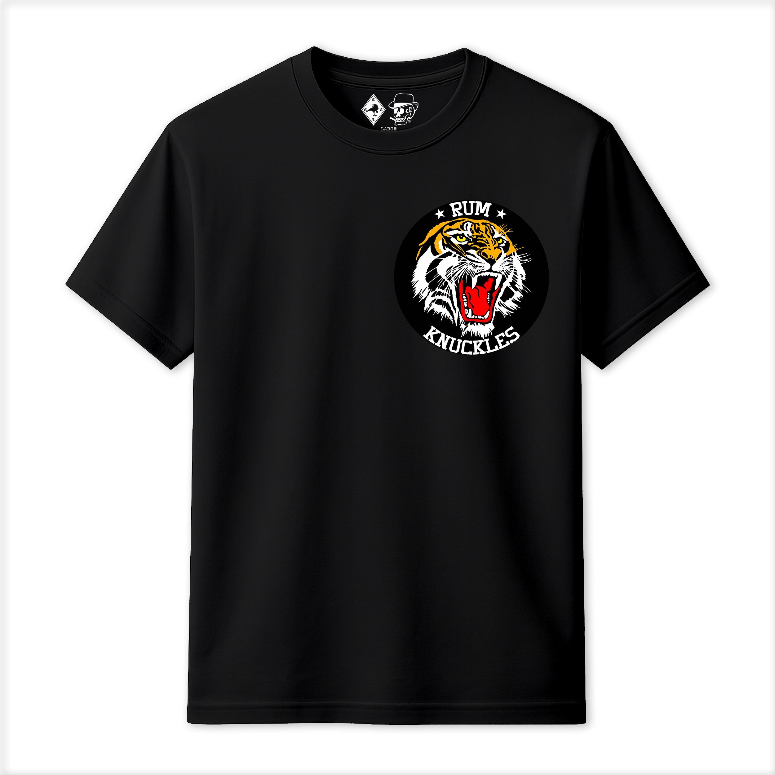 RK BANTAMS Tiger T-Shirt - Black