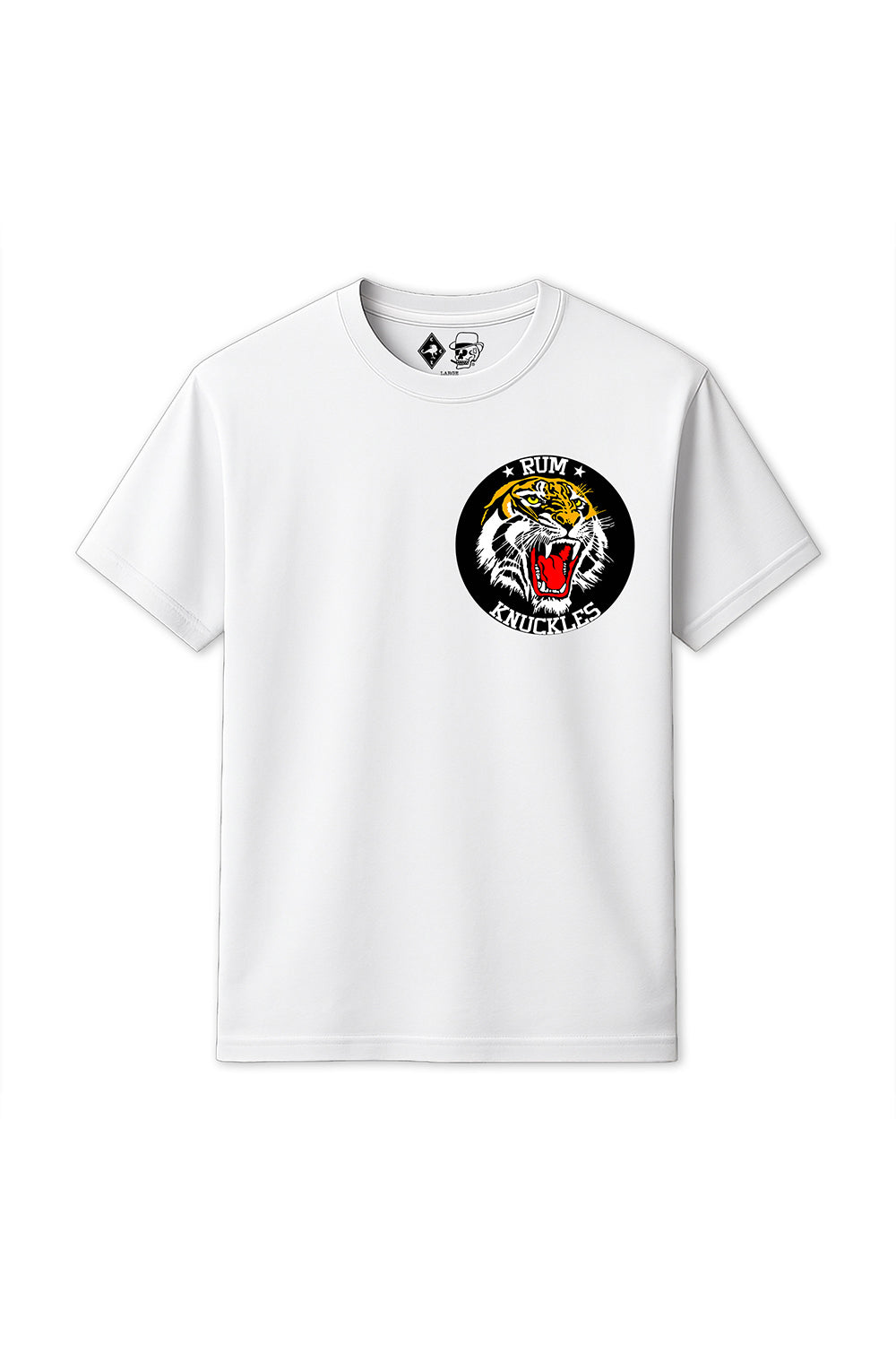 RK BANTAMS Tiger T-Shirt - White