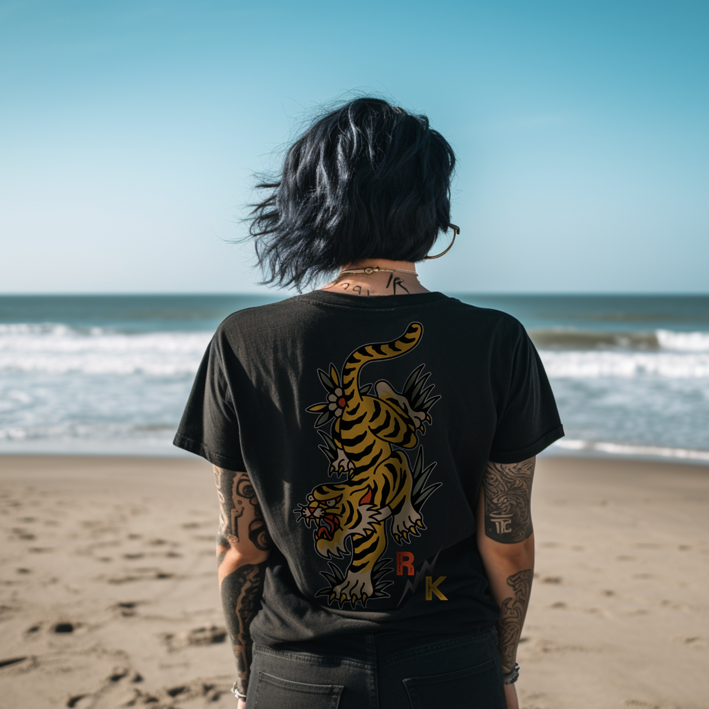 Tattoo Tiger Women's T-Shirt
