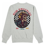 Skull Moto Sweatshirt