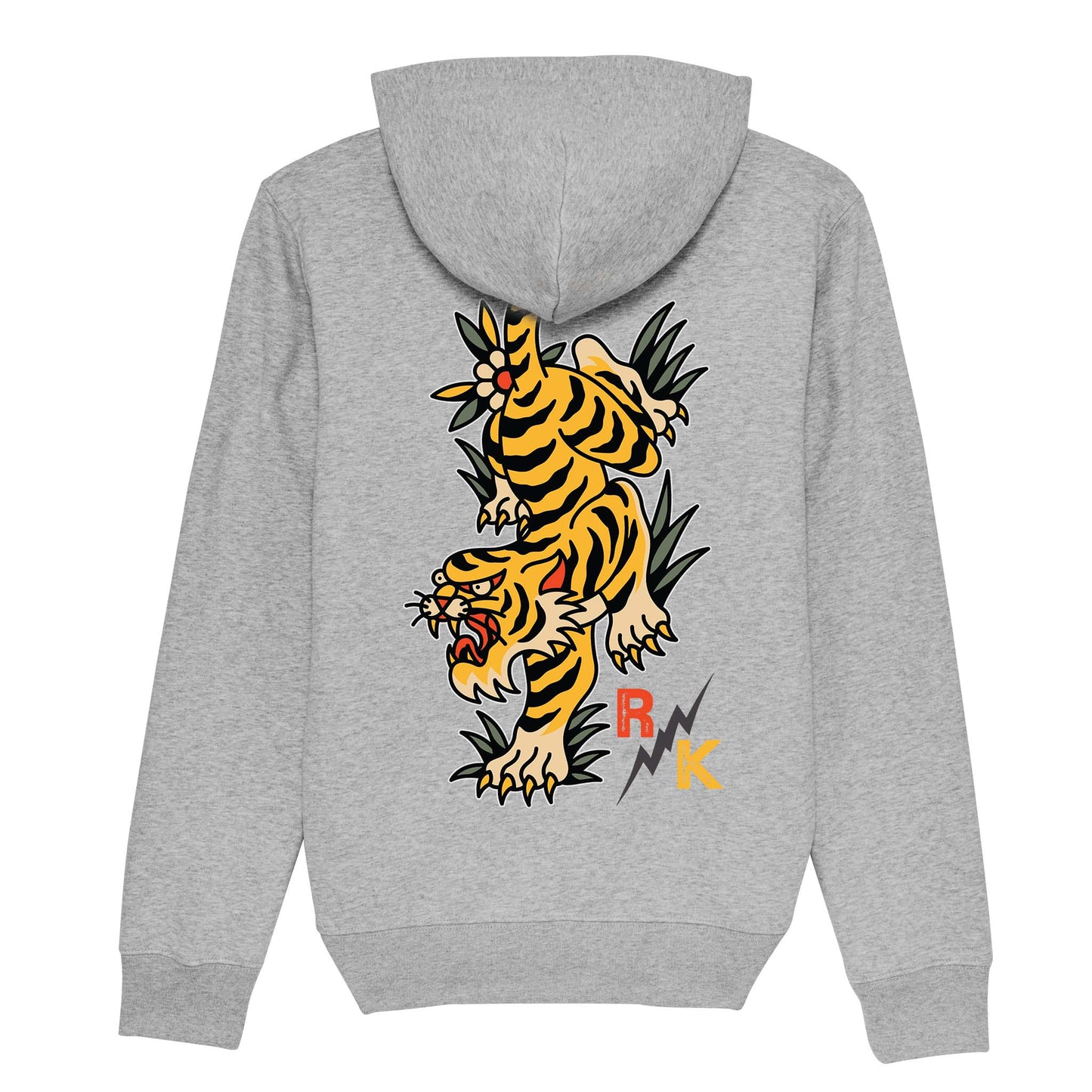 Tattoo Tiger Hoodie