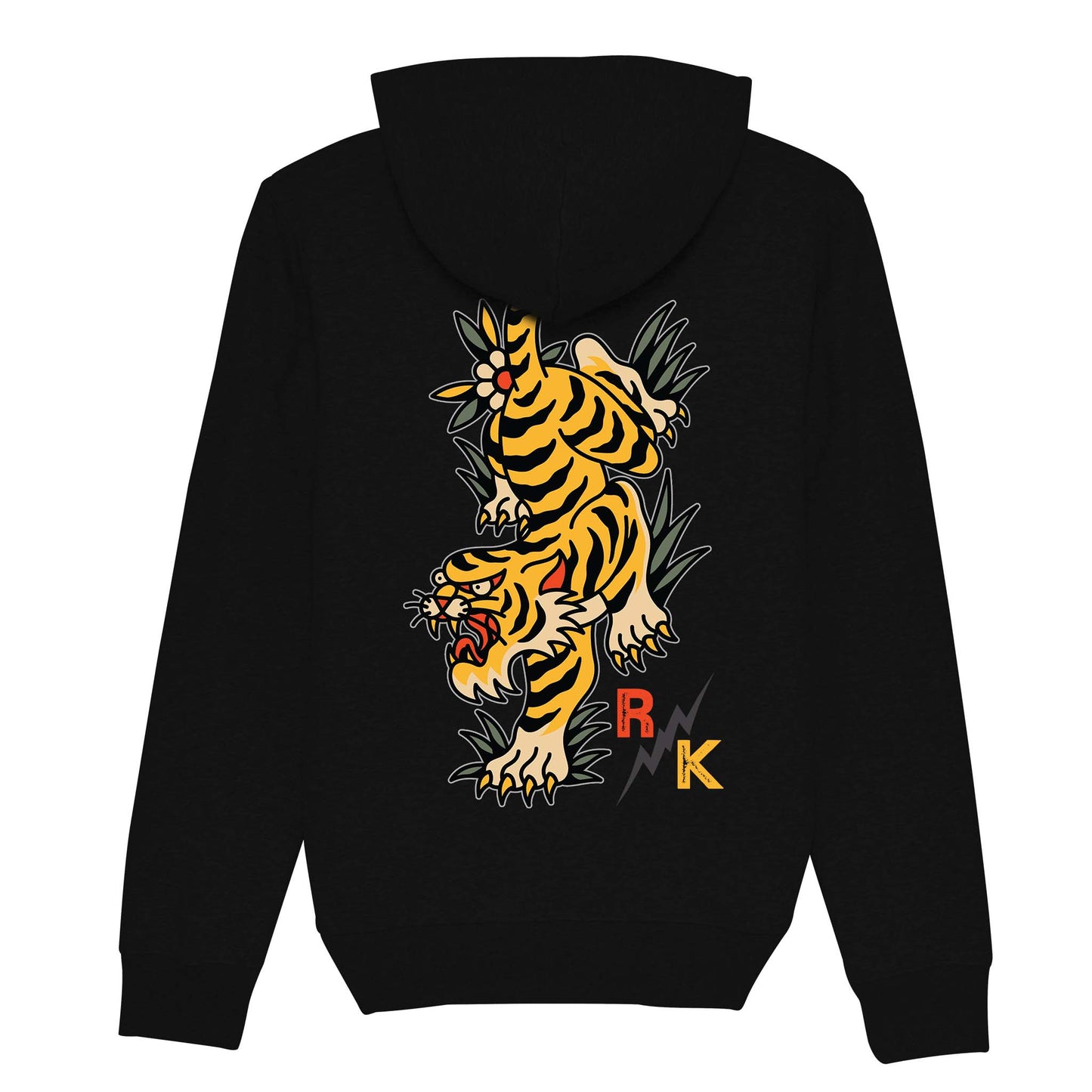 Tattoo Tiger Hoodie