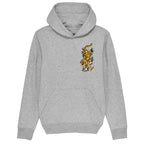 RUM KNUCKLES Tattoo Tiger Hoodie Black