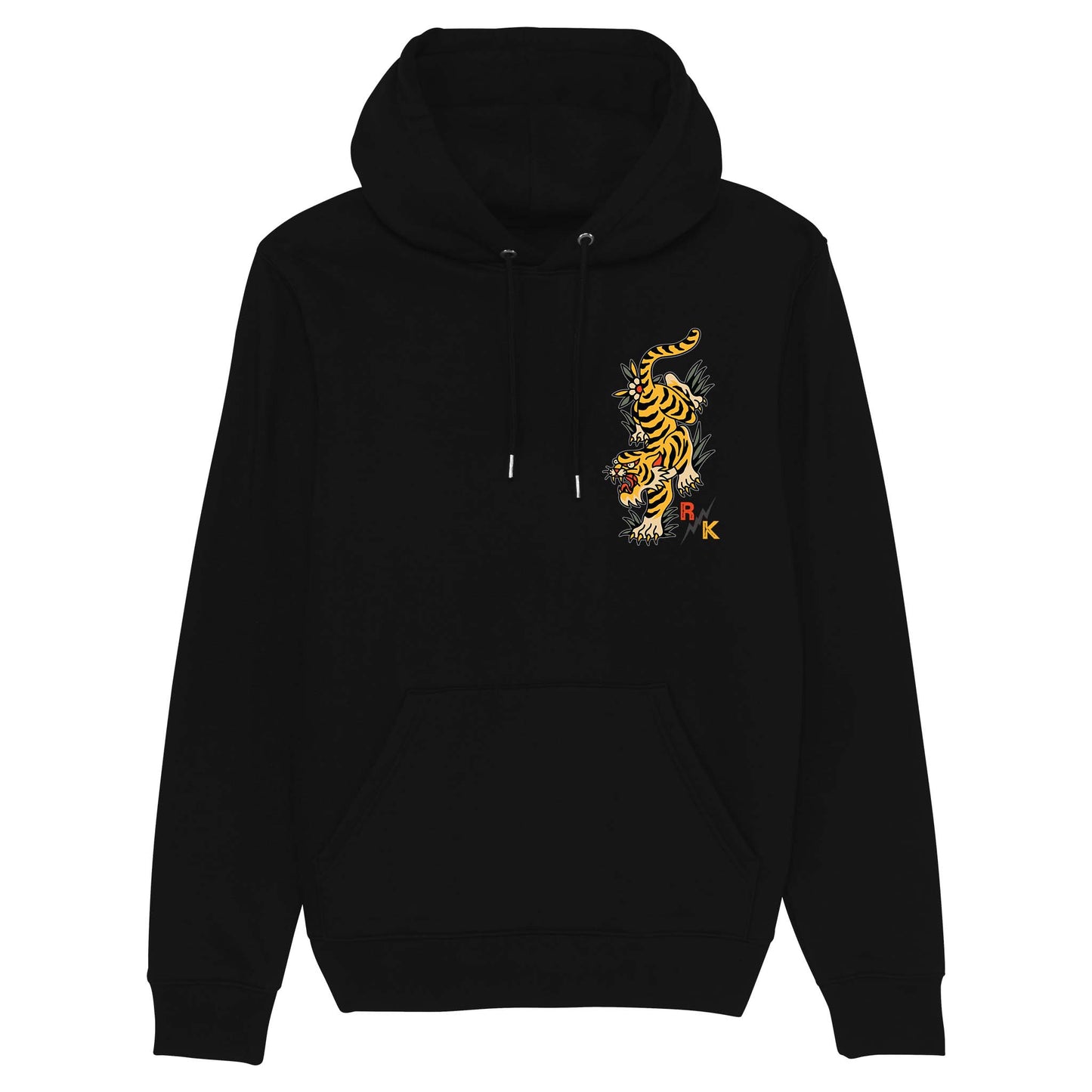 Tattoo Tiger Hoodie