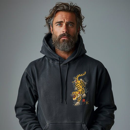 Tattoo Tiger Hoodie