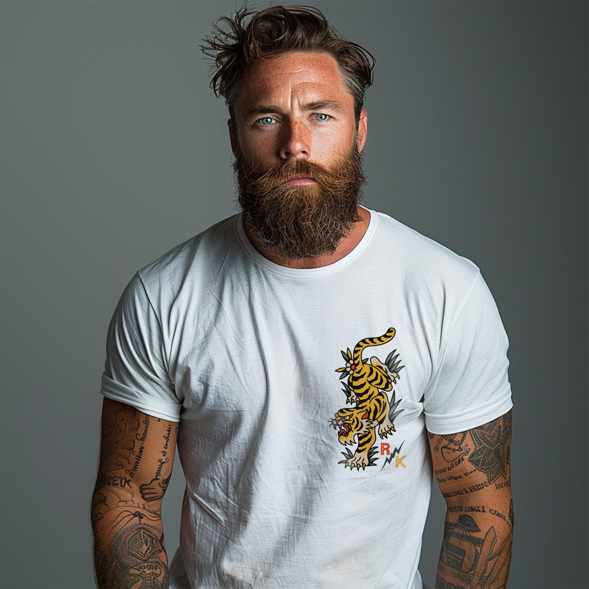 Tattoo Tiger T-Shirt