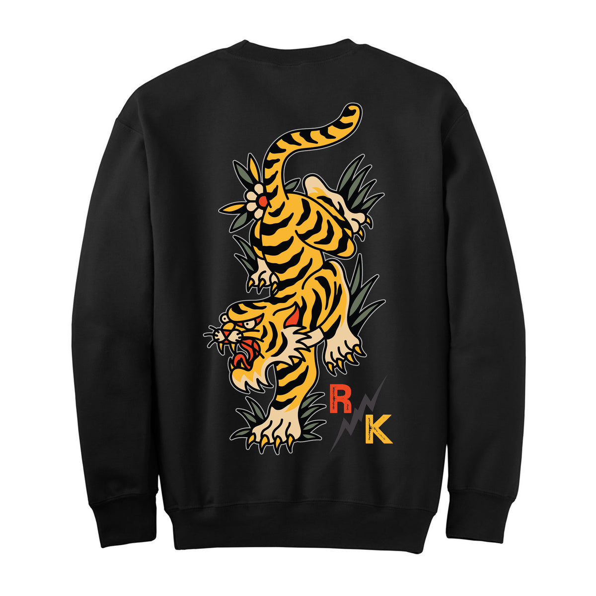 Tattoo Tiger Sweatshirt