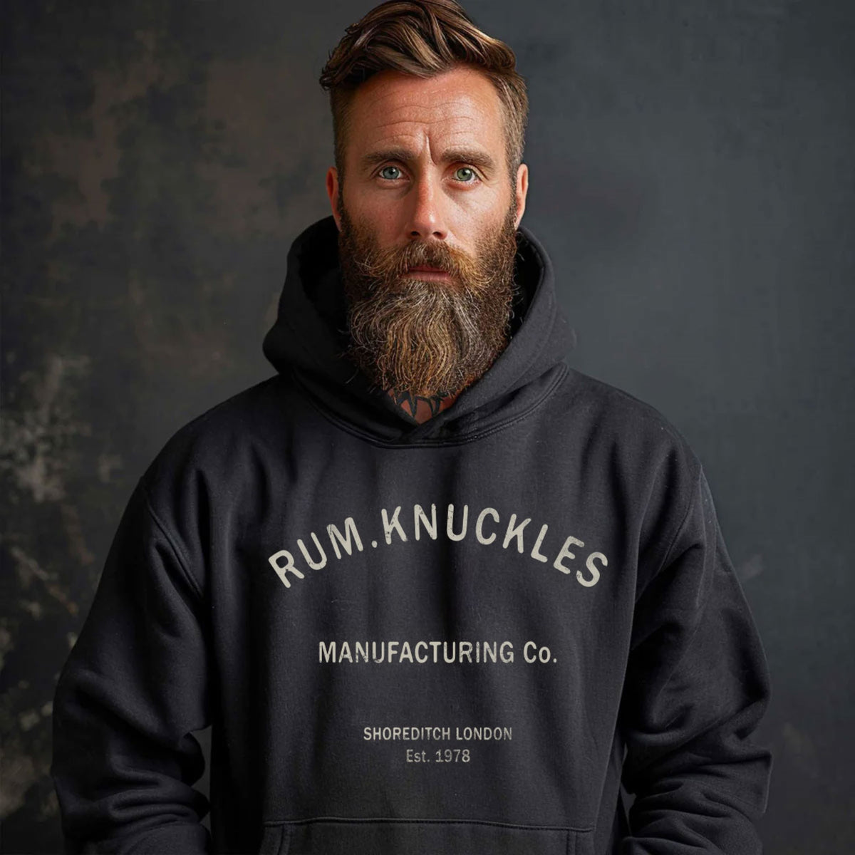RUM KNUCKLES RK Manufacturing Hoodie