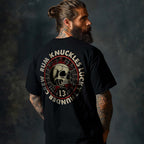 RUM KNUCKLES RK LUCKY THUNDER T-SHIRT Black