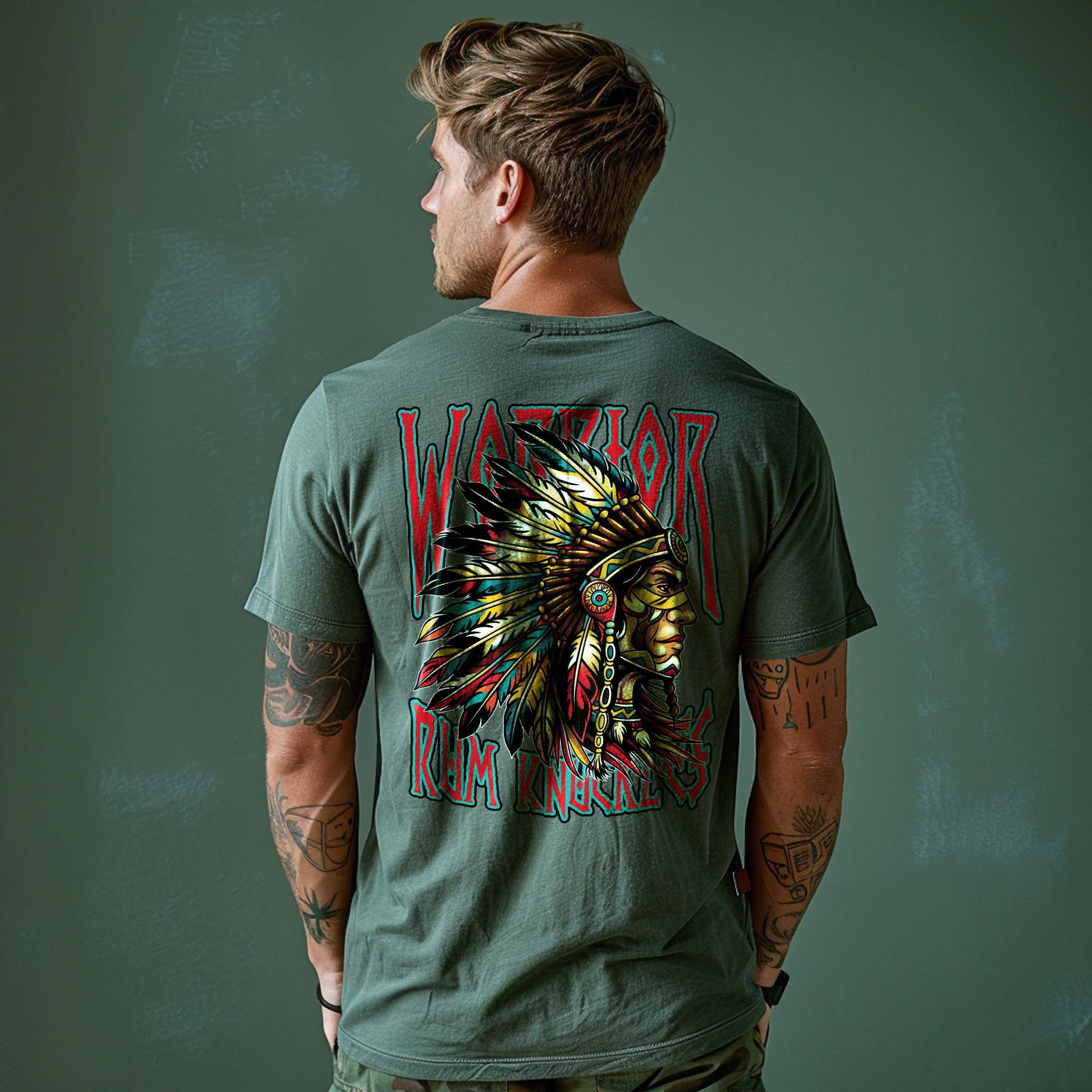 RUM KNUCKLES RK WARRIOR T-SHIRT Black