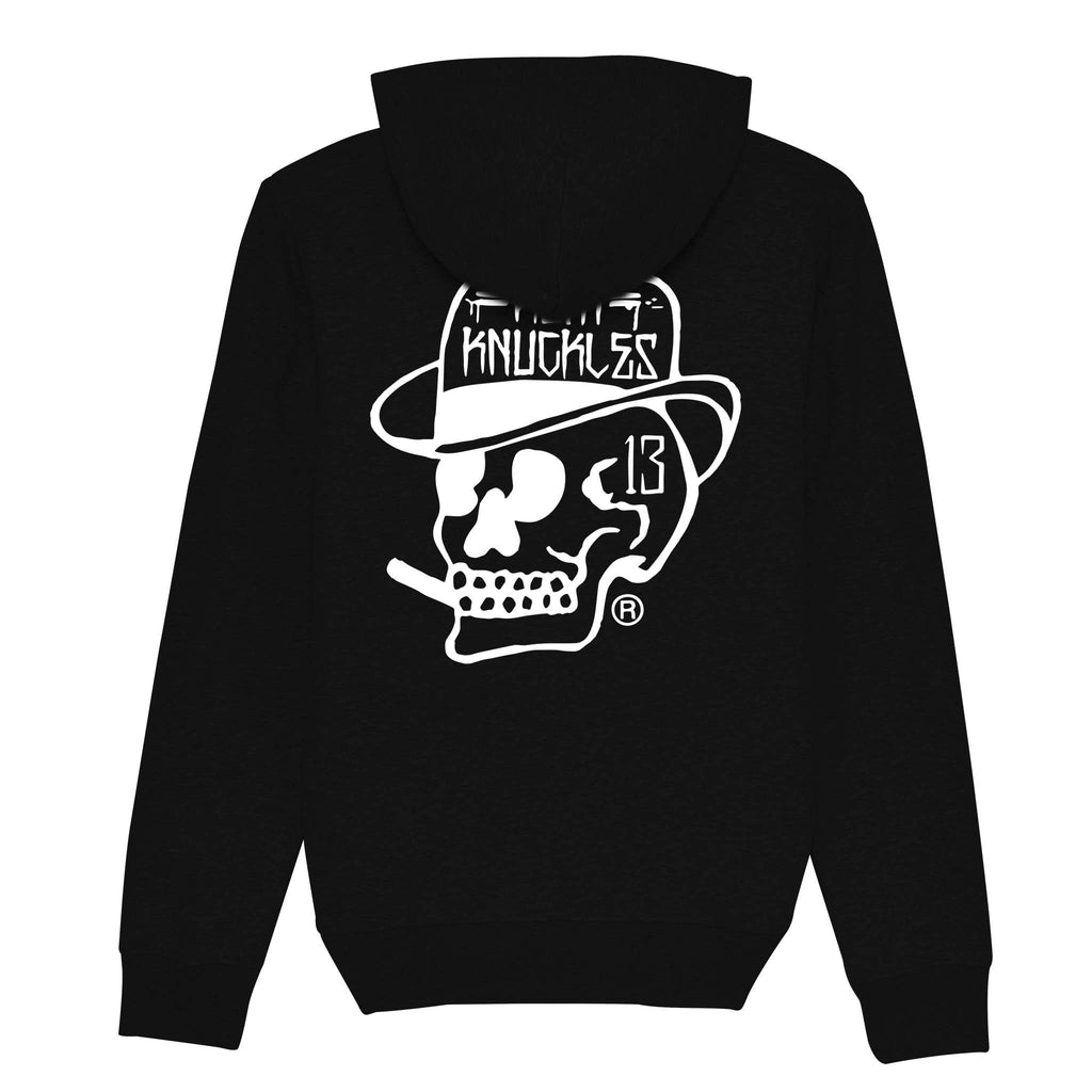 RUM KNUCKLES Smokin Skull Hoodie