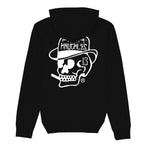RUM KNUCKLES Smokin Skull Hoodie