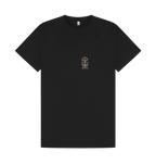 Black Printed T-shirt Front