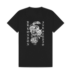 Black Printed T-shirt Back