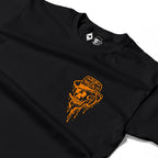 RUM KNUCKLES RK DRIP SKULL ORANGE T-Shirt - detail