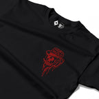 RUM KNUCKLES RK DRIP SKULL RED T-Shirt - detail
