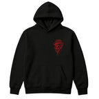 RUM KNUCKLES RK DRIP SKULL RED Hoodie - front