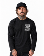 RUM KNUCKLES OG Long Sleeve Tee - model front