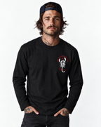 RUM KNUCKLES SCORPIO Long Sleeve Tee - model front