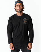 RUM KNUCKLES RK INK Long Sleeve Tee - model front