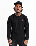 RUM KNUCKLES RKC Long Sleeve Tee - model front