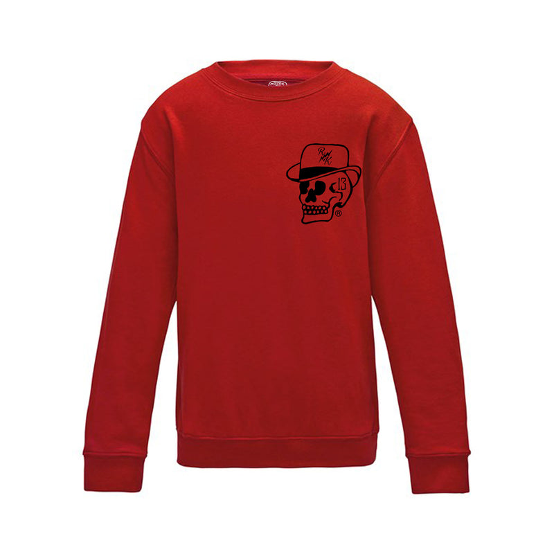 RK KIDS MINI KNUCKLES Sweatshirt mit Totenkopf-Logo
