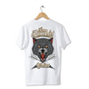 Camiseta de manga corta con flechas de lobos