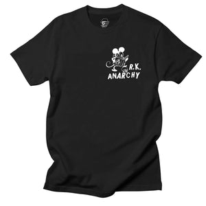 T-Shirt mit ANARCHY-Taschenaufdruck