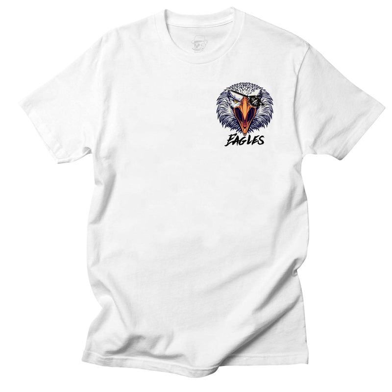 EAGLES DARE T-Shirt mit Taschenaufdruck