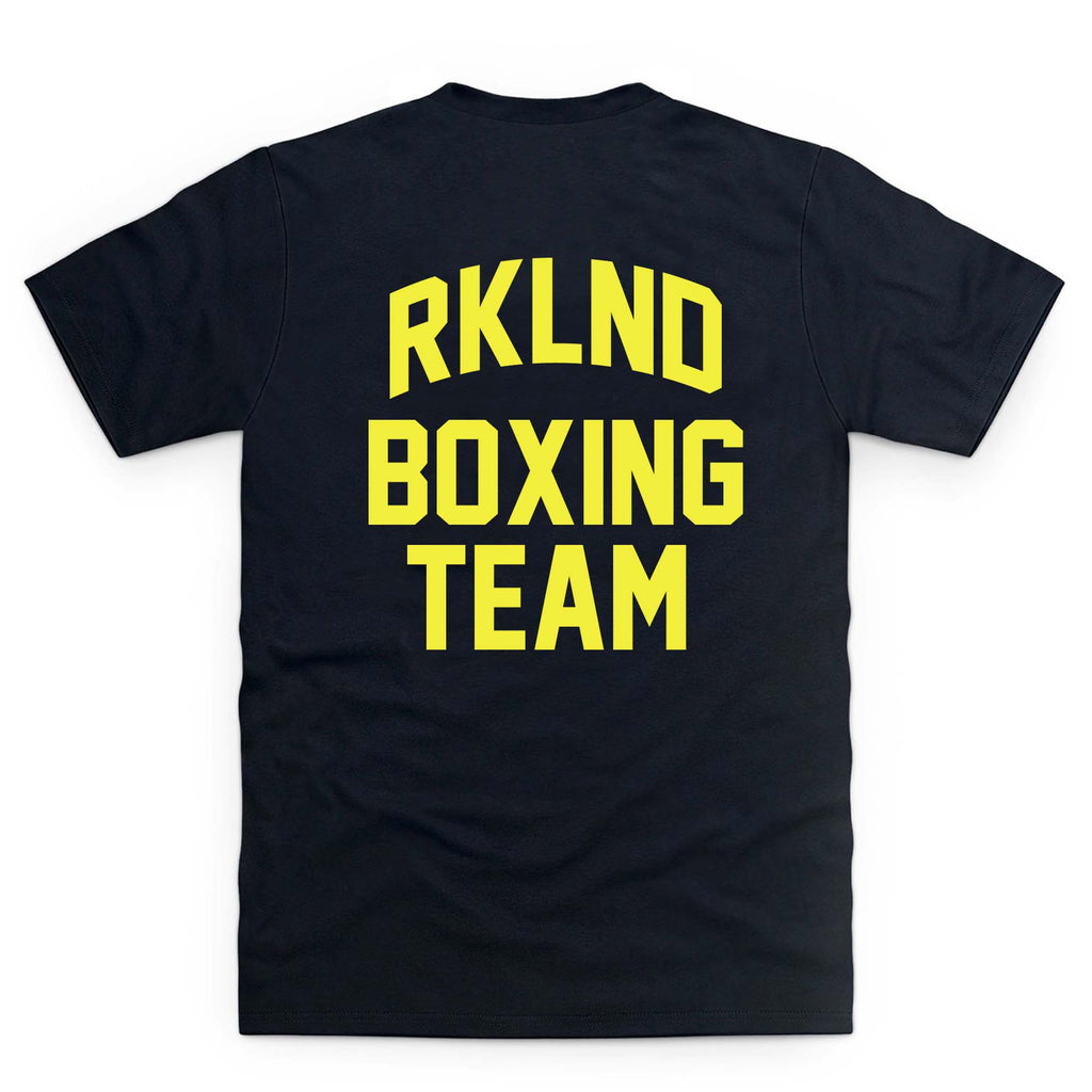 RKLND BOXING TEAM T-Shirt vorne/hinten