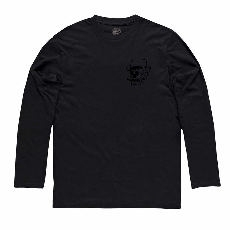 RK LOGO Blk on Blk LS Tee Limited Edition